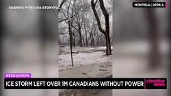 1 Million Canadians Left Without Power After Severe Ice Storm News Clip