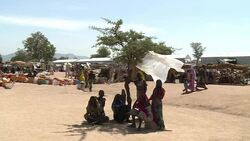 CLEAN : Refugees fleeing Boko Haram flood Cameroon camp News Clip
