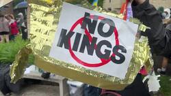 ‘No kings in America.’ Anti-Trump rally marches through Stamford News Clip