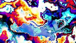 Moving random psychedelic wavy texture. Stock Footage