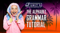 The alphabet: Part 5 - Grammar Tutorial Instructional Video