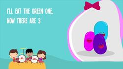 Five Little Jelly Beans | Easter Song | Colors Song | Lyrics | Numbers and Counting Instructional Video