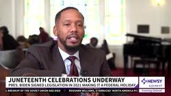 Juneteenth Celebrations Across The U.S. Underway News Clip