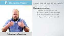 Notes Receivable - Financial Accounting Instructional Video