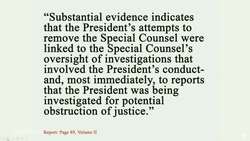 Mueller Can't Say Why Trump Wanted Him Fired News Clip