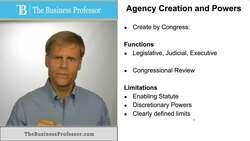 Agency Creation and Powers Instructional Video