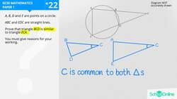 GCSE Secondary Maths Age 13-17 - Geometry & Measures: Similar Shapes - Explained Instructional Video