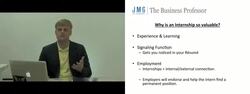Value of Internships Instructional Video