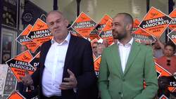 Davey unveils plans to cut GP waiting times during campaign event in Eastbourne News Clip