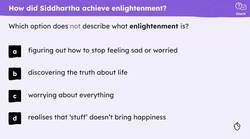 Siddhartha: enlightenment and impermanence Instructional Video