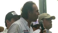 CLEAN : Colombia: right-wing presidential candidate Gutierrez holds final rally News Clip