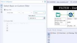 Alteryx for Beginners - Filter Tool (Date Example) Instructional Video