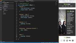 Modern HTML and CSS from the Beginning (Including Sass) - Smartphone View Instructional Video