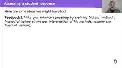 'A Christmas Carol': improving analytical writing Instructional Video