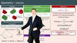 Volume and Calculating 3D Shapes Instructional Video