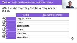 Después del colegio: understanding and answering questions Instructional Video