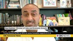 B.C. braces for impact on economy and jobs as tariffs jump to 35% News Clip