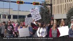 Sask. premier doubles down on school pronoun policy, bypassing courts News Clip