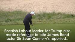 Trump opens his new Scottish golf course before return to US to ‘put out fires’ News Clip