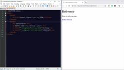 HTML Tutorial for Beginners(2022) - Insert Hyperlink in HTML Instructional Video