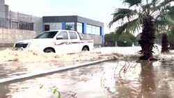 CLEAN : Heavy rainfall floods streets in Saudi Arabia's Jeddah News Clip