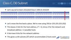 Cisco CCNA 200-301: The Complete Guide to Getting Certified - Subnetting Class C Networks and VLSM Instructional Video