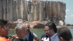 CLEAN : Fire at Beirut grain silos sparks memory of deadly port blast News Clip
