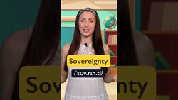 Can you pronounce Sovereignty? #shorts Instructional Video