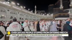 Saudi authorities crack down on unauthorised Hajj pilgrims News Clip