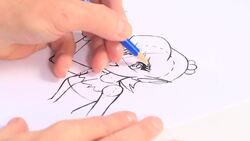 How to Draw Manga Hair Instructional Video