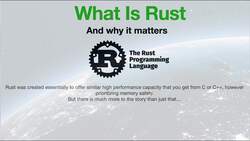 Rust Programming 2023 - A Comprehensive Course for Beginners - What Is Rust Concurrency Instructional Video