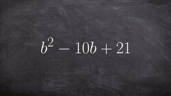 Factoring a trinomial using box method Instructional Video