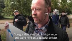 Anti-lockdown campaigners compare Covid-19 to 'man flu' News Clip