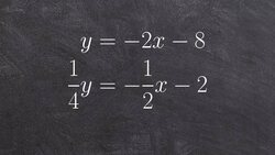 How to determine if a system has infinite many solutions by graphing Instructional Video