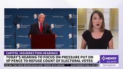 Day 3 Of Jan. 6 Hearings: Trump Pressure On Pence To Reject Election News Clip