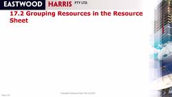 Planning and Control Using Microsoft Project 365 and 2021 - Module 17 - Creating Resources Instructional Video