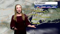 Sunny, cooler and breezy conditions heading into the weekend for Brooklyn News Clip