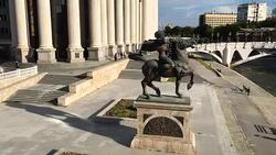 Macedonia Nears a Name-Change Referendum Stock Footage