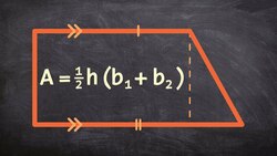 What is formula for the area of a trapezoid Instructional Video