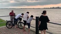 CLEAN : China rushes to contain floods after record rainfall News Clip