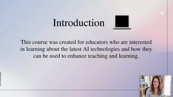 AI for Teachers with ChatGPT - Unlocking the Power of AI - Introduction Instructional Video