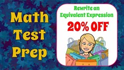 Rewrite an Expression to Represent Discount Instructional Video