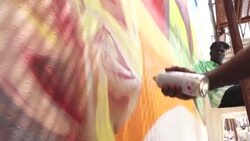 CLEAN : Benin's mural comes alive with street art inspired by its past News Clip