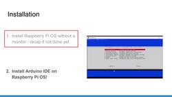Raspberry Pi and Arduino - Go to The Next Level - Section Introduction - Installation Steps Instructional Video