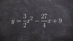 How to apply the quadratic formula to a quadratic with fractions Instructional Video