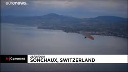 Watch: Paragliding Acro World Tour finals in Switzerland News Clip