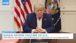 Russia Offers Vaccine To U.S. After President Trump's Virus Diagnosis News Clip