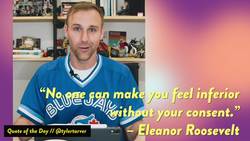 Eleanor Roosevelt Quote on on Feeling Inferior Instructional Video