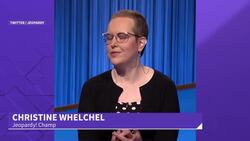 Breast Cancer Survivor And 'Jeopardy!' Champion Removes Wig News Clip