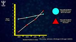 💯 Why do people think they are better than they are? 💯 The Dunning-Kruger Effect 💯 Cognitive Bias Instructional Video